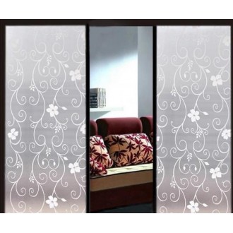 35" Flower Decorative Window Film